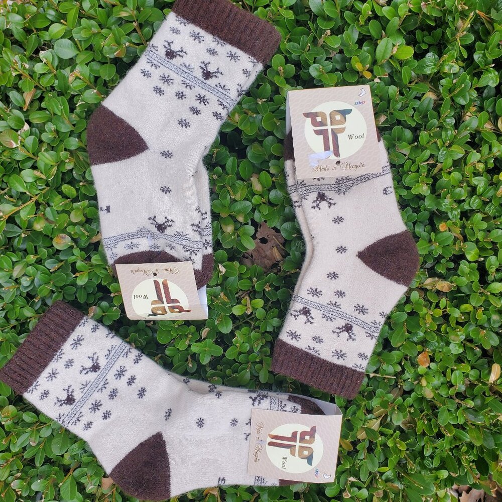 Kids sock 70% Mongolian wool